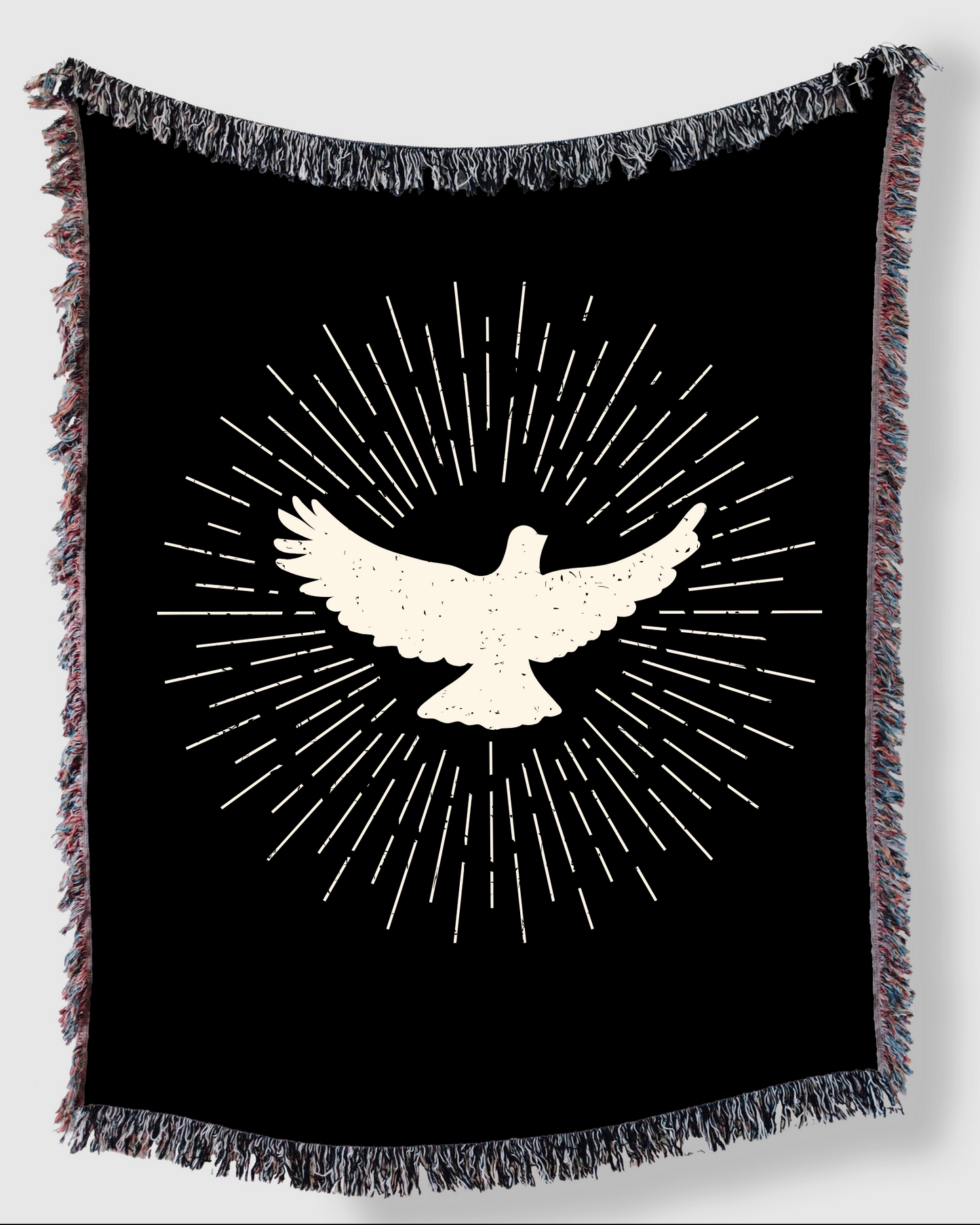 Peaceful Dove Woven Blanket