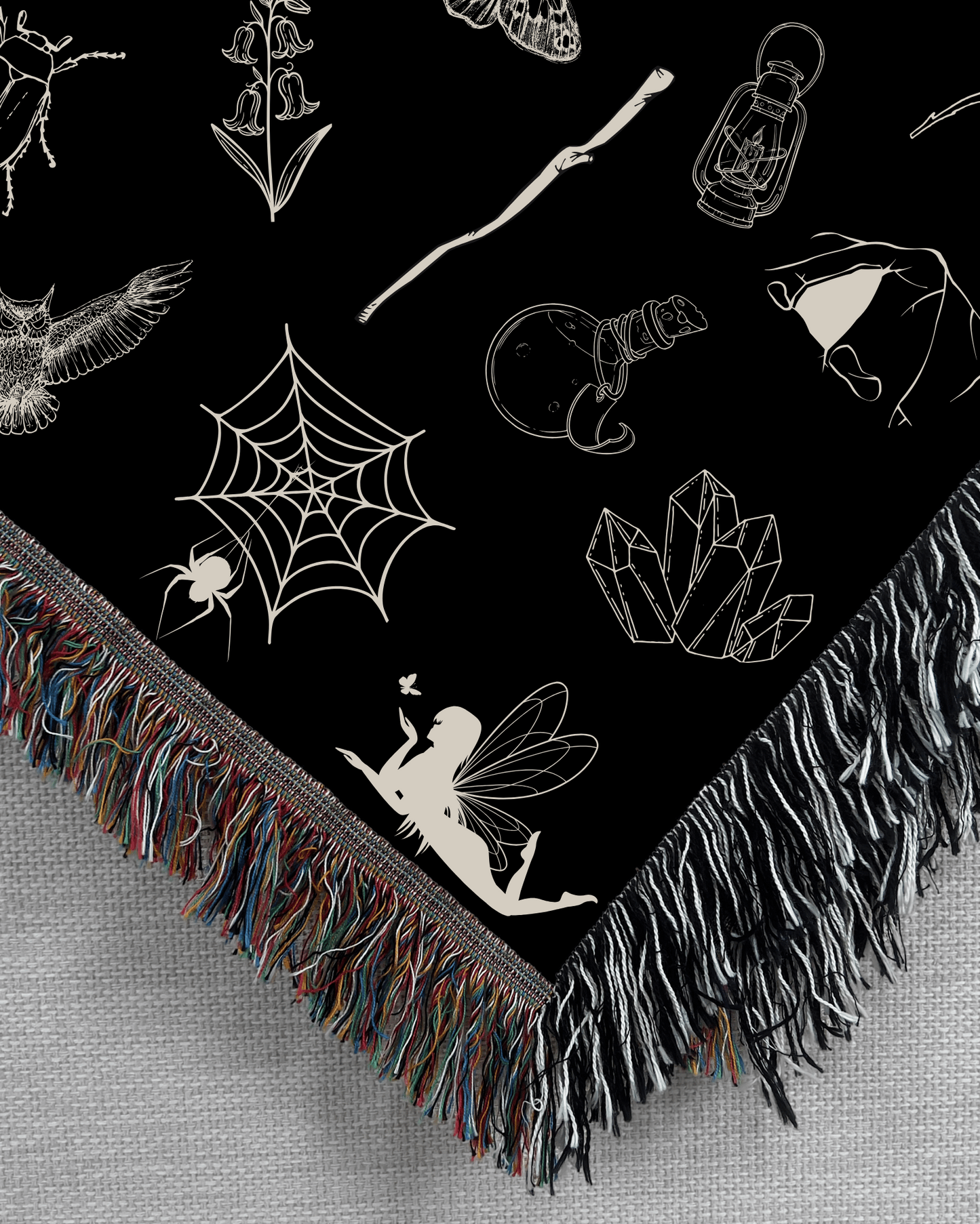 Enchanted Forest Woven Blanket