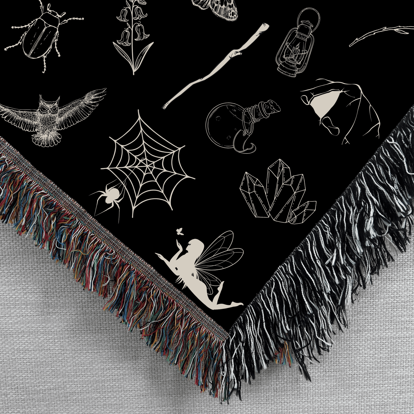 Enchanted Forest Woven Blanket