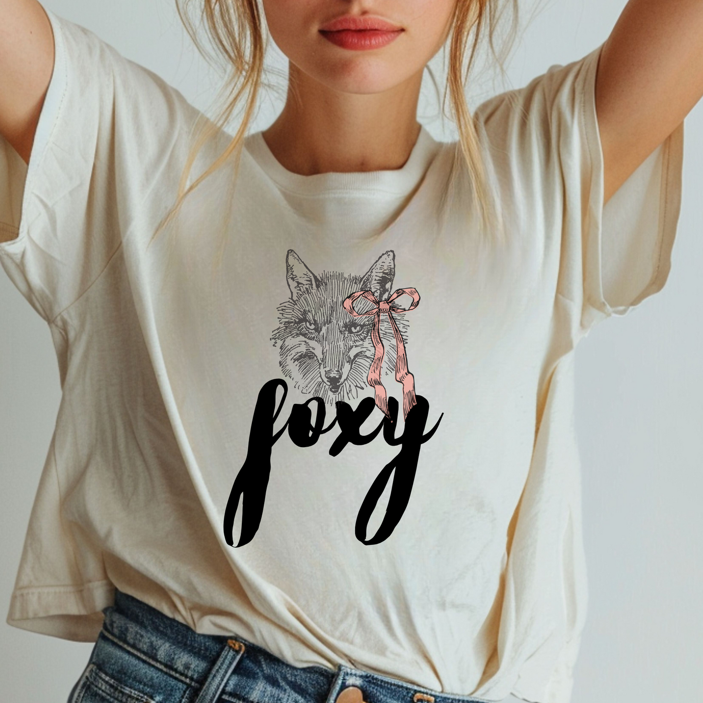 Foxy Cropped Tee