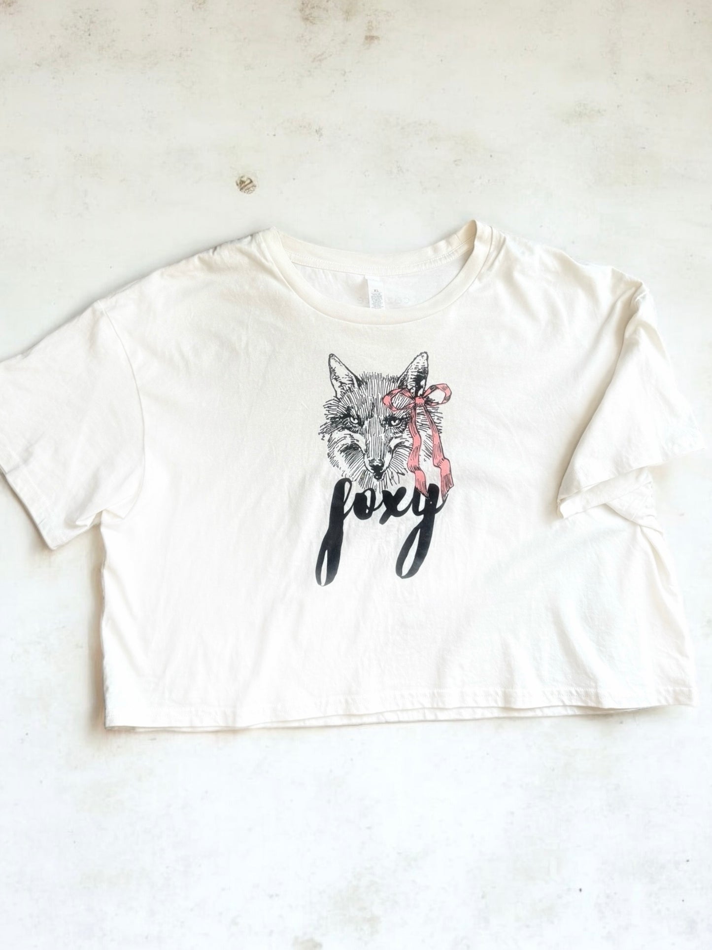 Foxy Cropped Tee