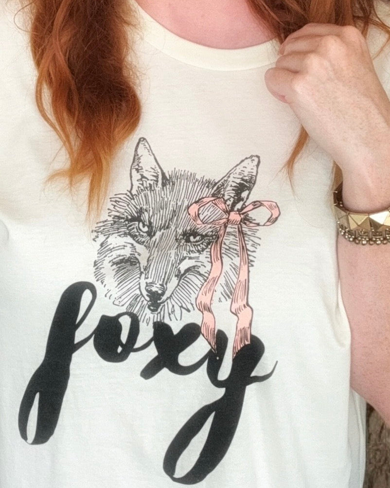Foxy Cropped Tee