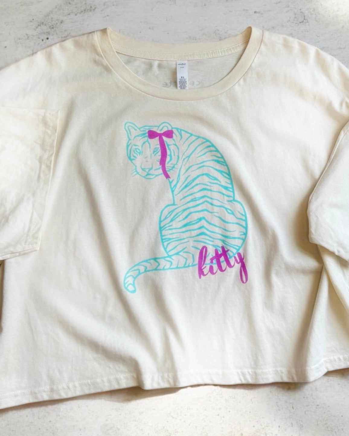 Kitty Cropped Tee